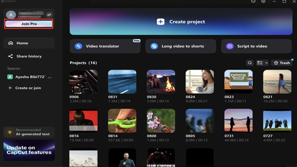 capcut pro apk 16.9.0 free